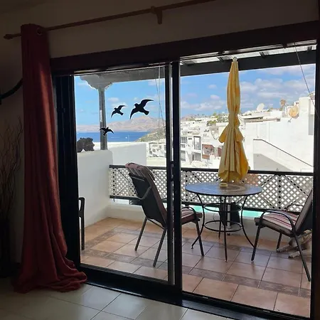 The White Dragos With Ocean View - Ac - Private Pool Appartement Tías Buitenkant foto
